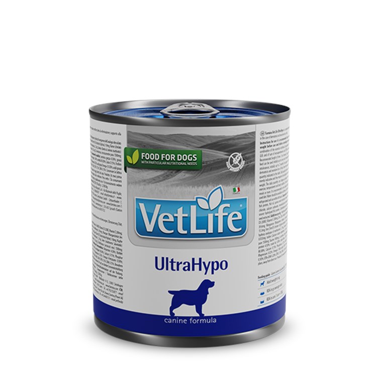 Farmina Vet Life UltraHypo 300 gr Barattolo Umido Per Cani