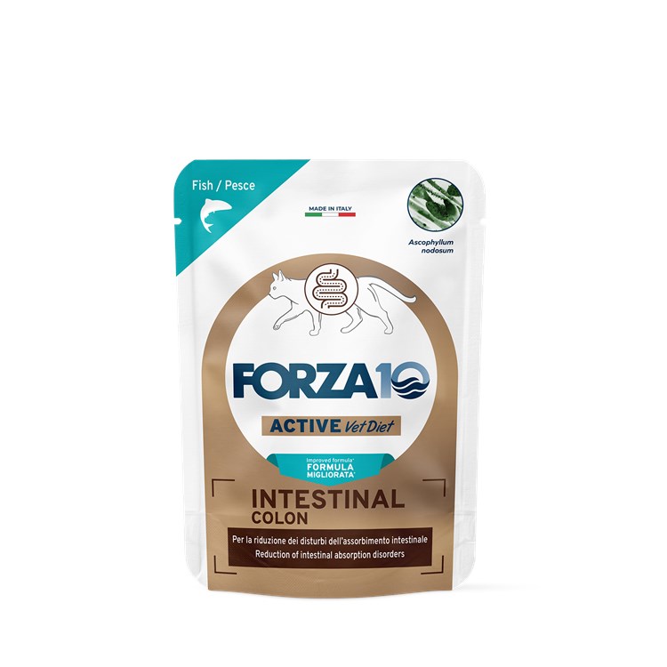 Forza 10 Active Vet Diet Intestinal Colon Pesce 80 Gr Bustina Umido Gatto