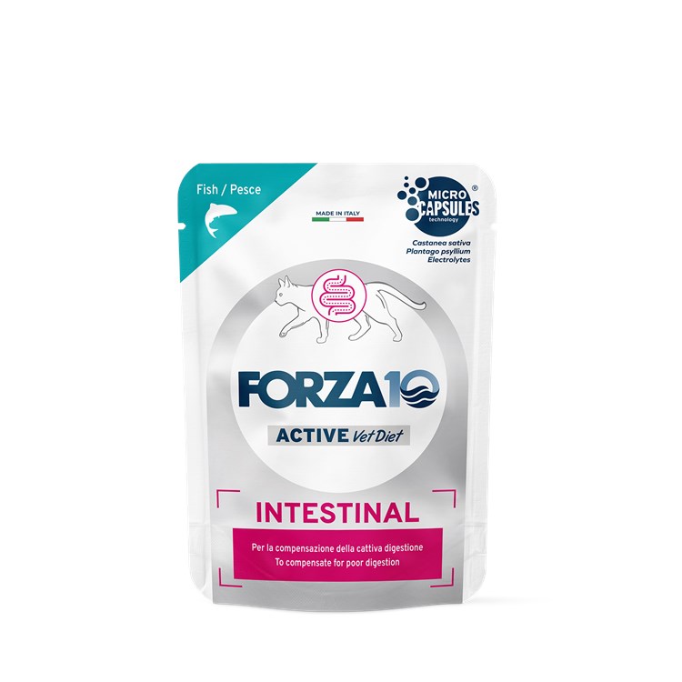 Forza 10 Active Vet Diet Intestinal Pesce 80 Gr Busta Umido Gatto