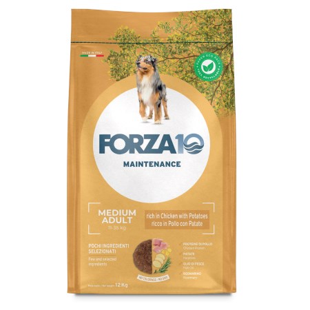 forza 10 medium adult maintenance con pollo 12 5 kg per cani