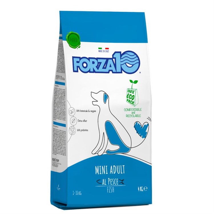 Forza 10 Mini Adult Pesce 2 kg Crocchette Per Cani