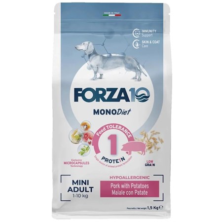 forza 10 mini toy diet maiale patate 1 5 kg per cani