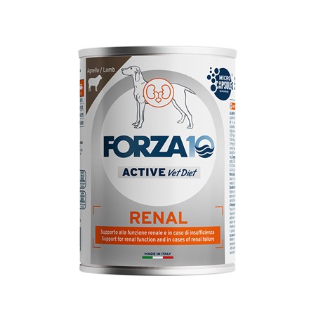 forza 10 renal active wet agnelo 390 gr barattolo umido per cani