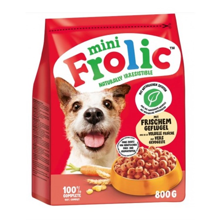 Frolic Mini Con Pollo 800gr Crocchette per Cani