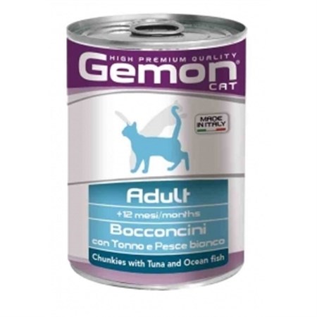 gemon cat tonnopesce bianco 415g