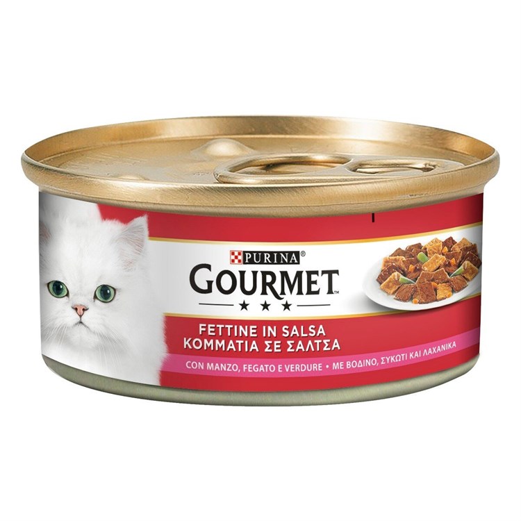Gourmet fettine 195 gr Manzo verdure e fegato