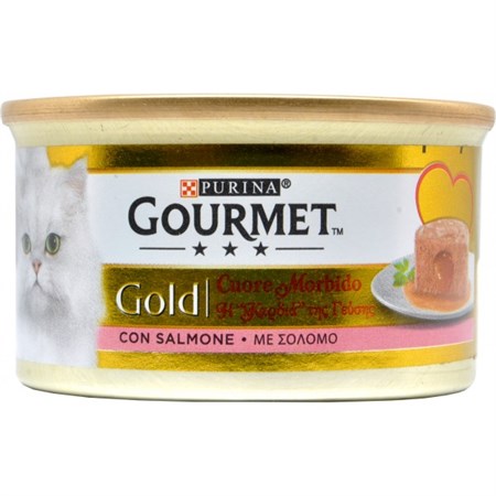 gourmet gold cuore morbido 85 gr salmone