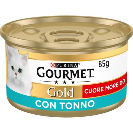 gourmet gold cuore morbido 85 gr tonno
