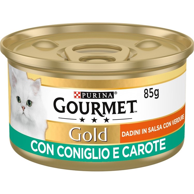 Gourmet gold dadini Coniglio E Carote 85 gr