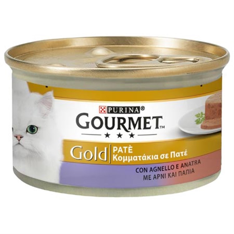 Gourmet gold pate' 85 gr Agnello e Anatra