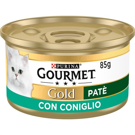 gourmet gold pate 85 gr coniglio