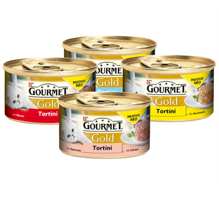 Gourmet gold Tortini 85 gr Manzo
