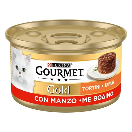 gourmet gold tortini 85 gr manzo