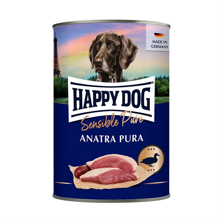 Happy Dog Sensible Pure Anatra 800 gr Umido Cane