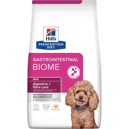 Hill's Prescription Diet GASTRO INTESTINAL Biome MINI 6 kg per Cane in Cani