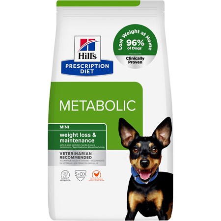 Hill's Prescription Diet Metabolic Mini 9 kg Crocchette Cane in Cani
