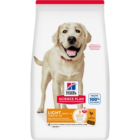 Hill's Science Plan Cane Adult Large Breed Light Pollo 14 kg in Cani