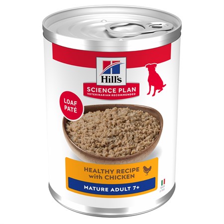hill s science plan cane umido mature 7 370 gr per cani anziani