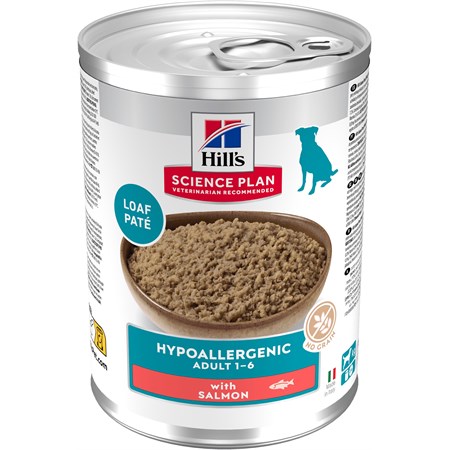 Hill's Science Plan Hypoallergenic Salmone Tonno 363 gr Cibo Umido Per Cani in Cani