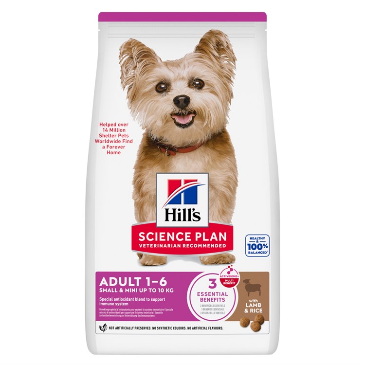 Hill's Science Plan Small Mini Adult con Agnello 6 Kg Crocchette Per Cani