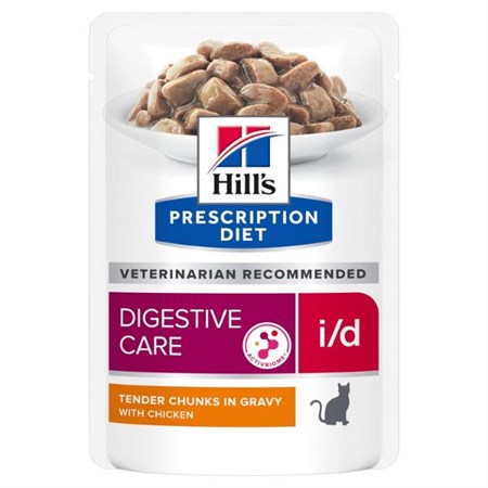 hill s diet i d pollo digestive care 85 gr umido gatto
