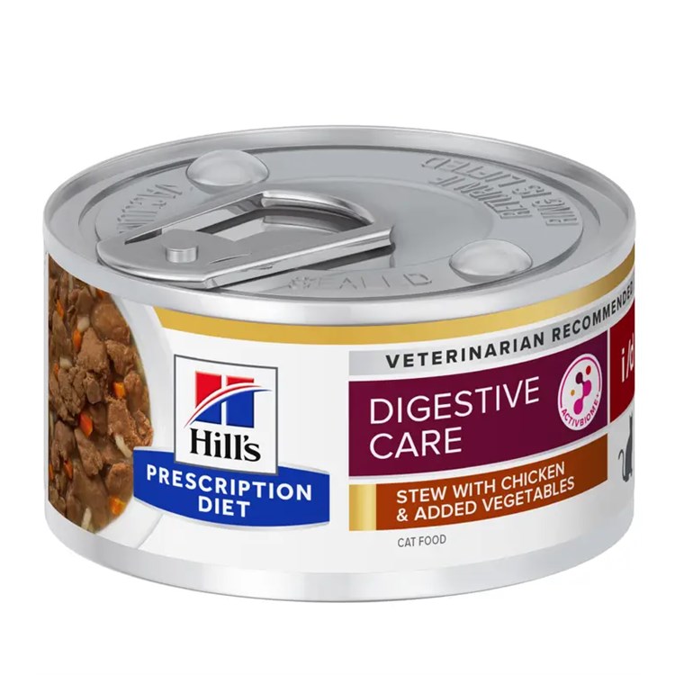 Hill's Diet i/d Stew 82 gr Spezzatino Pollo e Verdure Umido Gatto