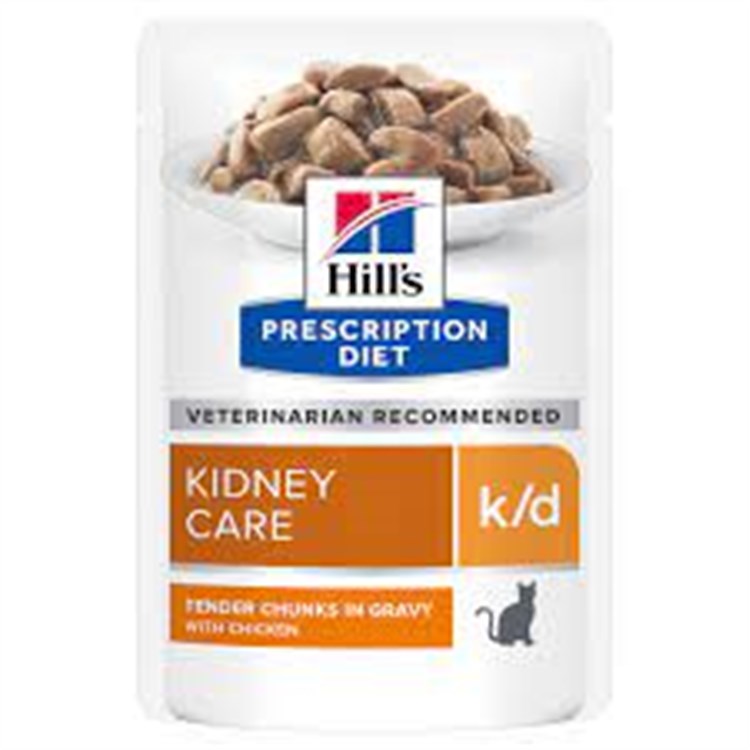 Hill's Diet K/D Pollo Kideny Care 85 gr Umido Gatto