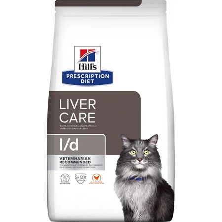 hill s diet l d hepatic liver care 1 5 kg cibo secco gatto