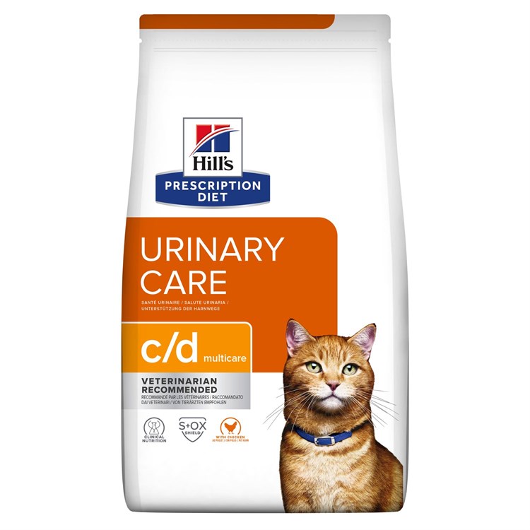 Hill's Prescription Diet Feline C/D Urinary Care Pollo 8 kg per Gatto