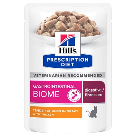 hill s prescription diet gastrointestinal biome 85 gr bustina umido gatto
