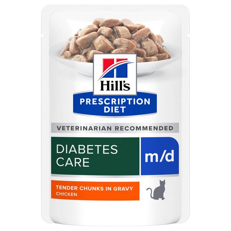Hill's Prescription Diet M/D Diabetes Care 85 gr Bustina per Gatti