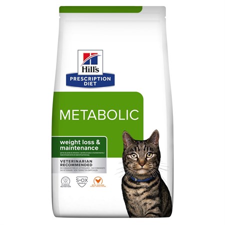 hills prescription diet metabolic pollo 8 kg per gatto