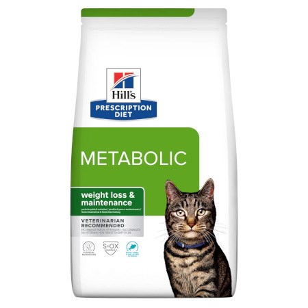 hill s prescription diet metabolic tonno 3 kg per gatto