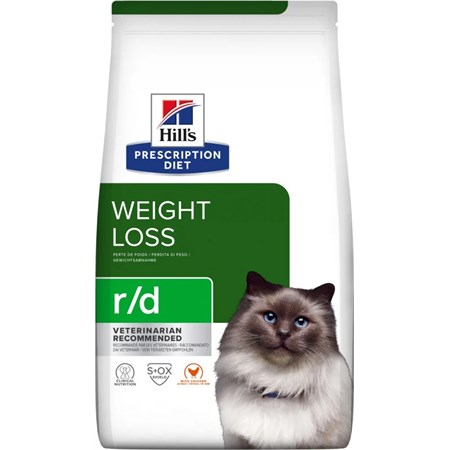 hill s prescription diet r d weight reduction 1 5 kg secco gatto