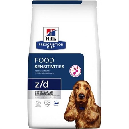 hill s prescription diet z d food sensitive 10 kg per cane