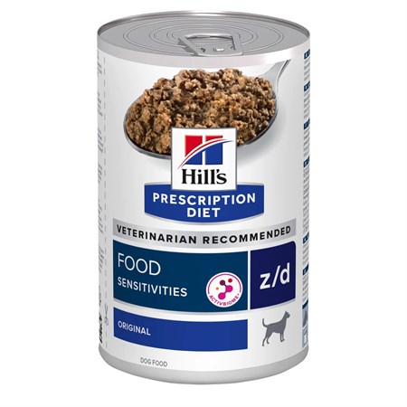 hill s prescription diet z d food sensitives 370 gr umido cane