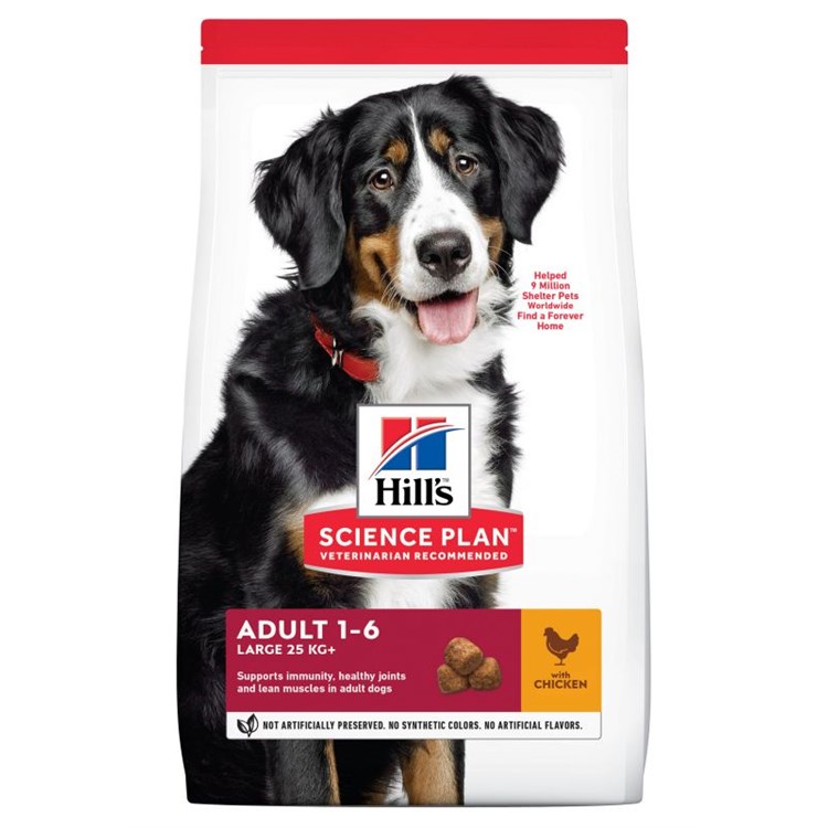Hill's Science Plan Cane Adult Large Breed Pollo 14 kg DANNEGGIATO