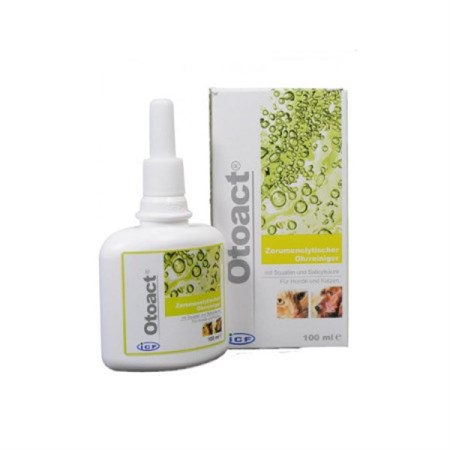 icf otoact 100 ml detergente auricolare