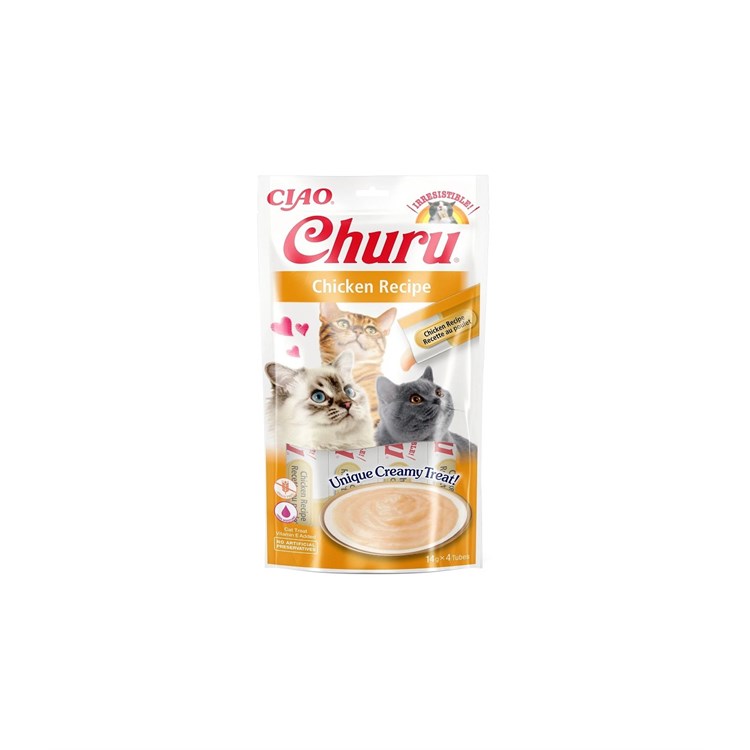 Inaba cat churu pollo 14x4 tubi 56 gr