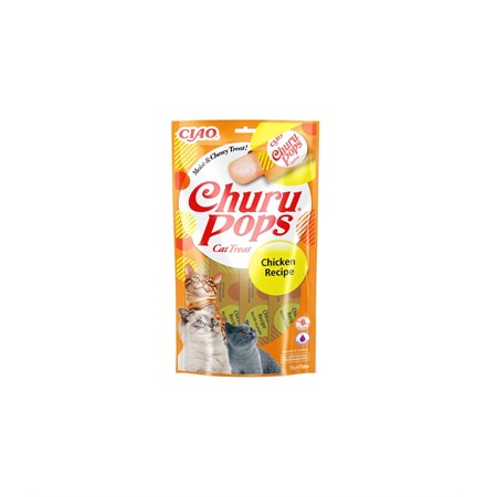 Inaba cat churu pops pollo 15x4 tubi 60 gr in Gatti