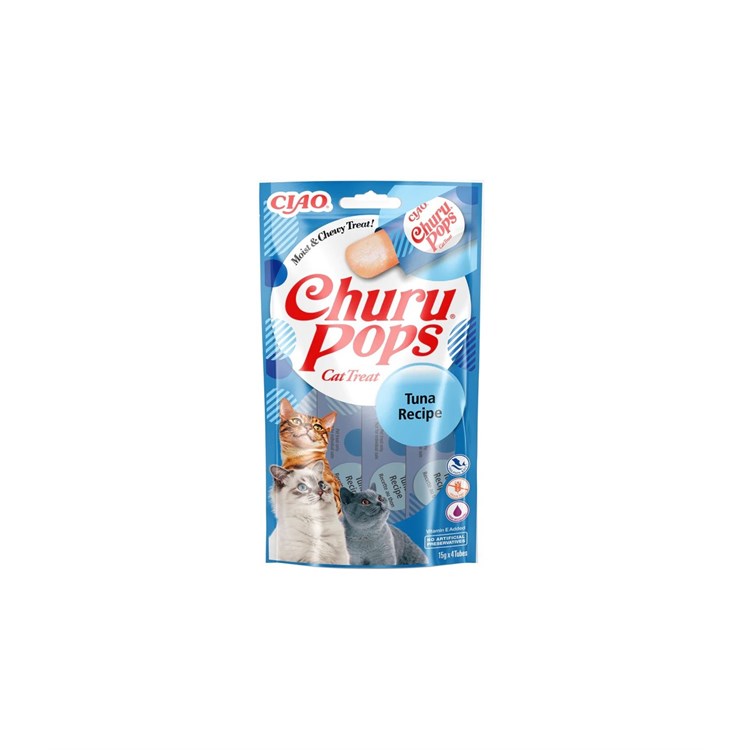 Inaba cat churu pops tonno 15x4 tubi 60 gr