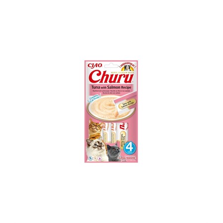 inaba cat churu tonno con salmone 14x4 tubi 56 gr