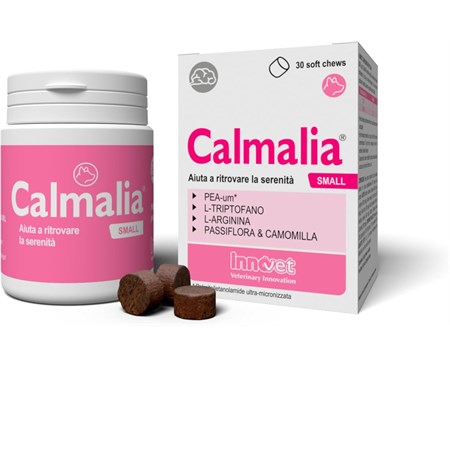 innovet calmalia small 30 soft chew per cani