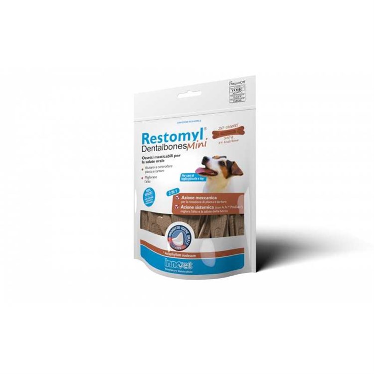 Innovet Restomyl Dentalbones Mini 340 Gr Per Cane