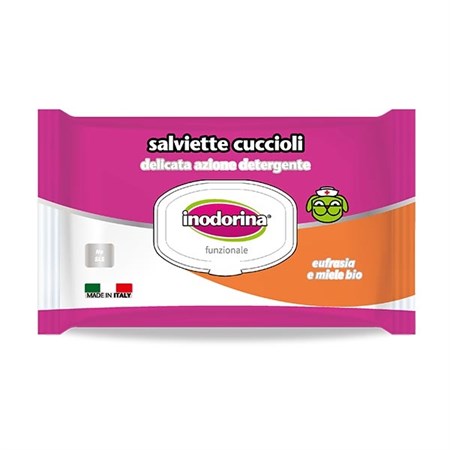 inodorina salviette cuccioli 40pz
