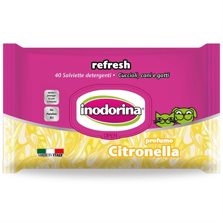 Salviette Refresh alla Citronella