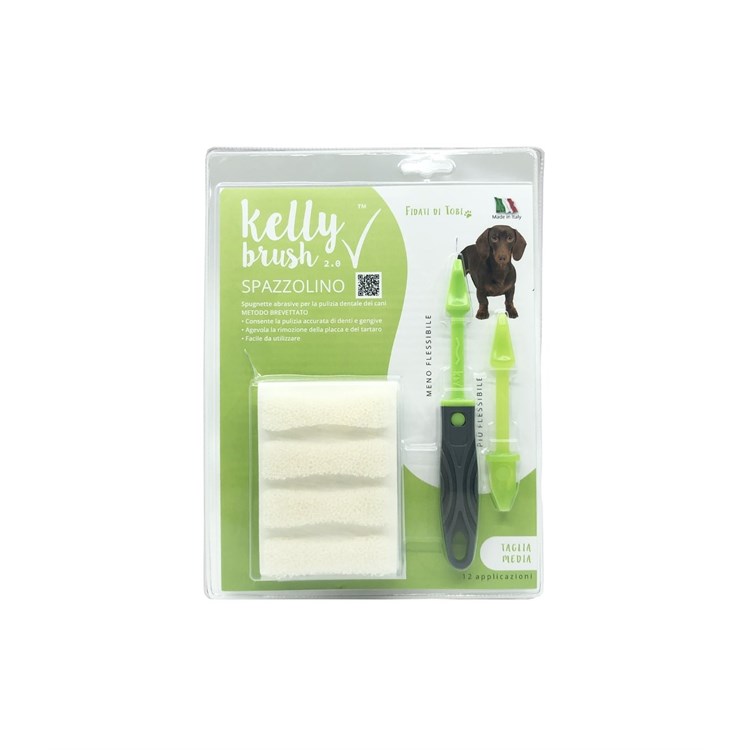 KELLY BRUSH KIT SPAZZOLINO 12 PZ MISTI  TG. M