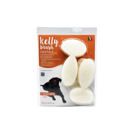 kelly brush kit spugne antitartaro bianc he tg l dura