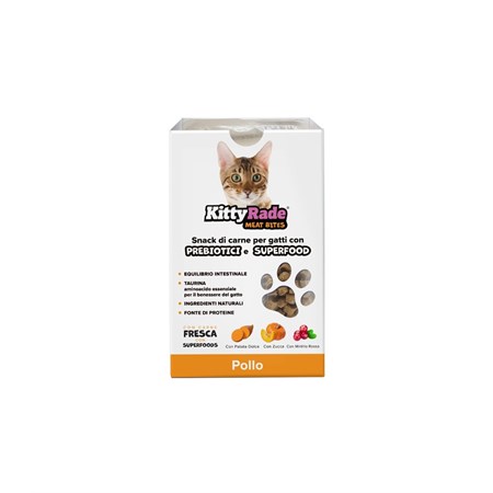Kittyrade meat bites pollo 100 gr in Gatti