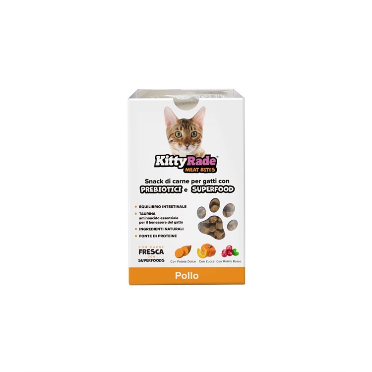 Kittyrade meat bites pollo 100 gr